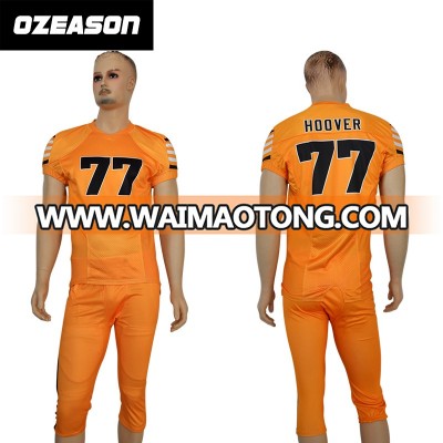 Wholesale high quality sublimation american football jerseys for team/practice