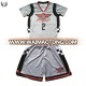 Custom wholesale youth basketball uniforms china