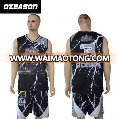 Sublimation New Style Basketball Suit Custom Design Logo Basketball Uniforms Best Basketball Jerseys